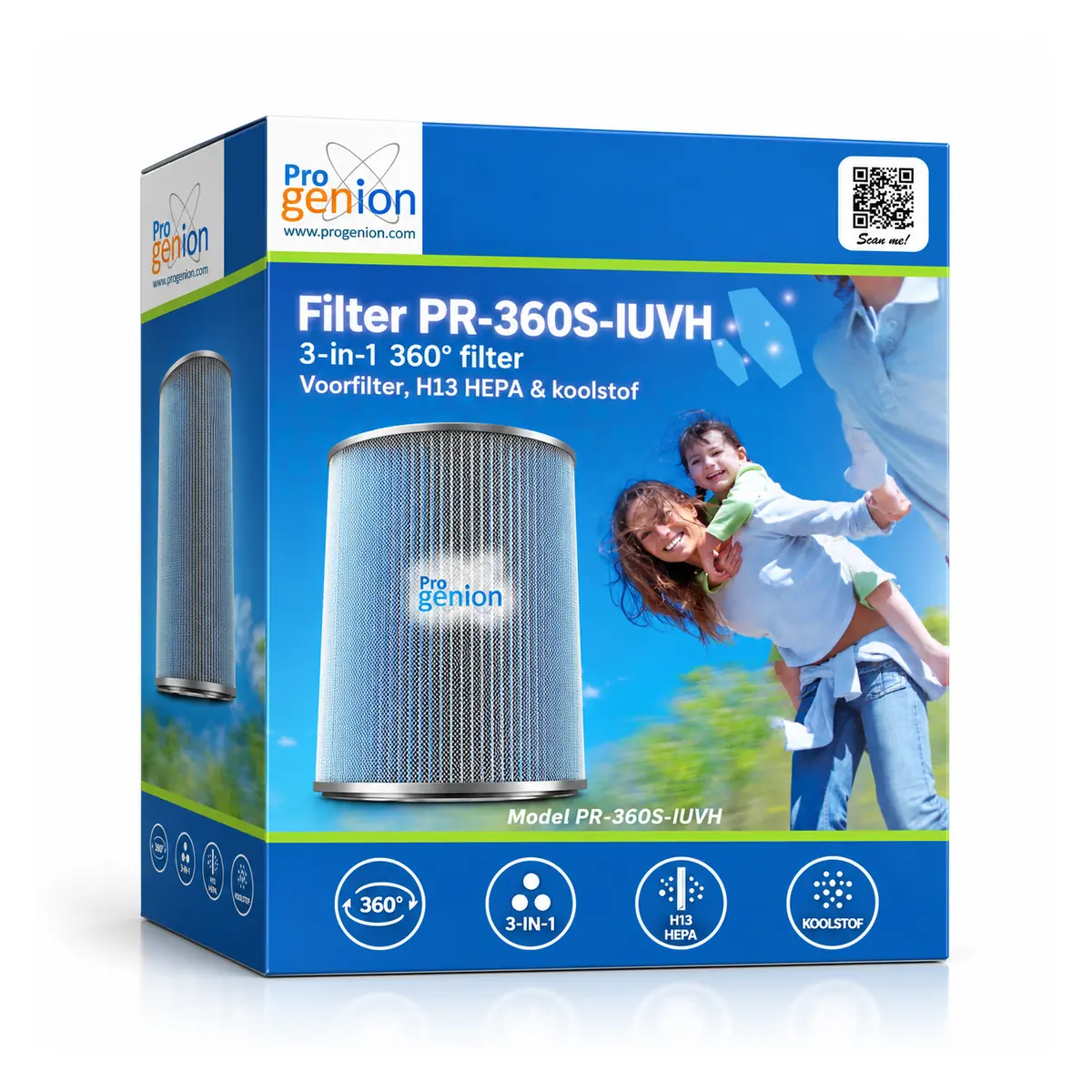 3in1 Filter voor de PR360S