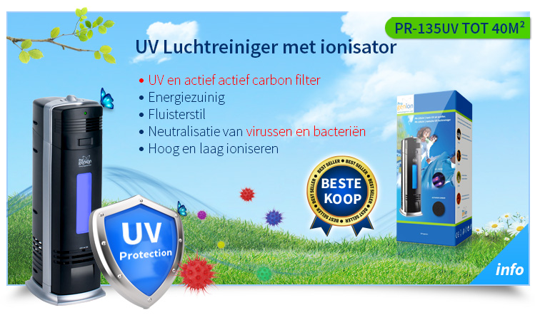 luchtreiniger-pr135UV-ionisatie-en-UV