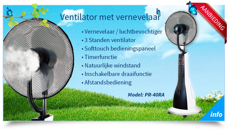 ventilator-met-vernevelaar