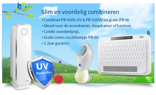 HEPA luchtreiniger aanbieding