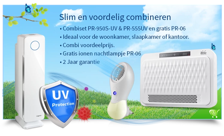 HEPA luchtreiniger aanbieding