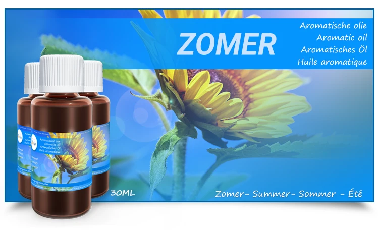 zomer geur aromatische olie