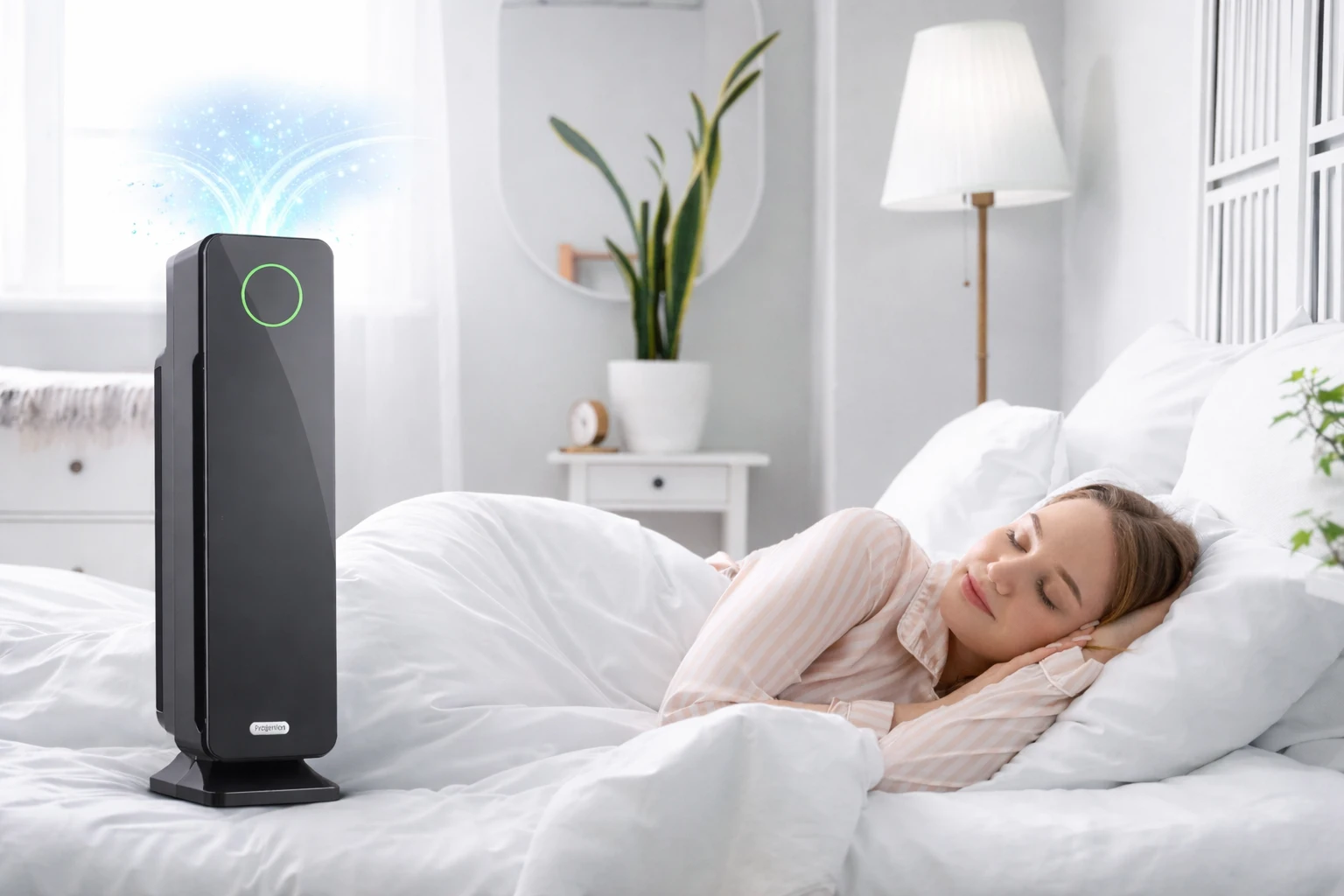 Luchtzuivering op de slaapkamer 